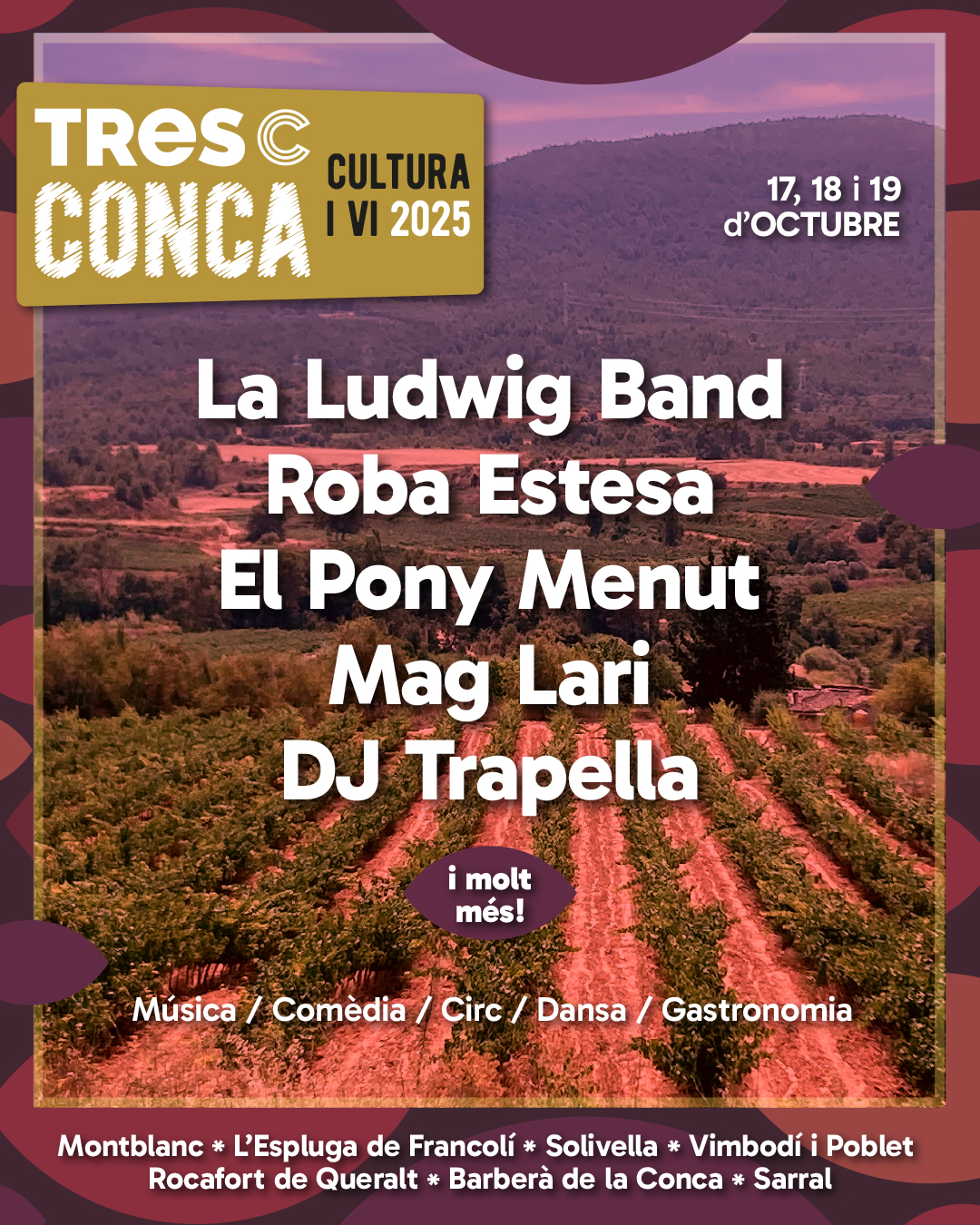 Cartell Festival TRESC-CONCA